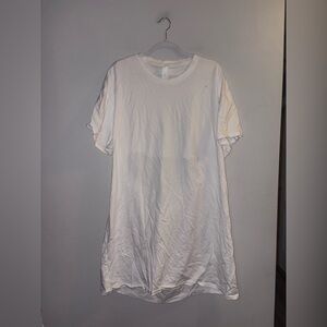 H&M | White Open-Back Dress